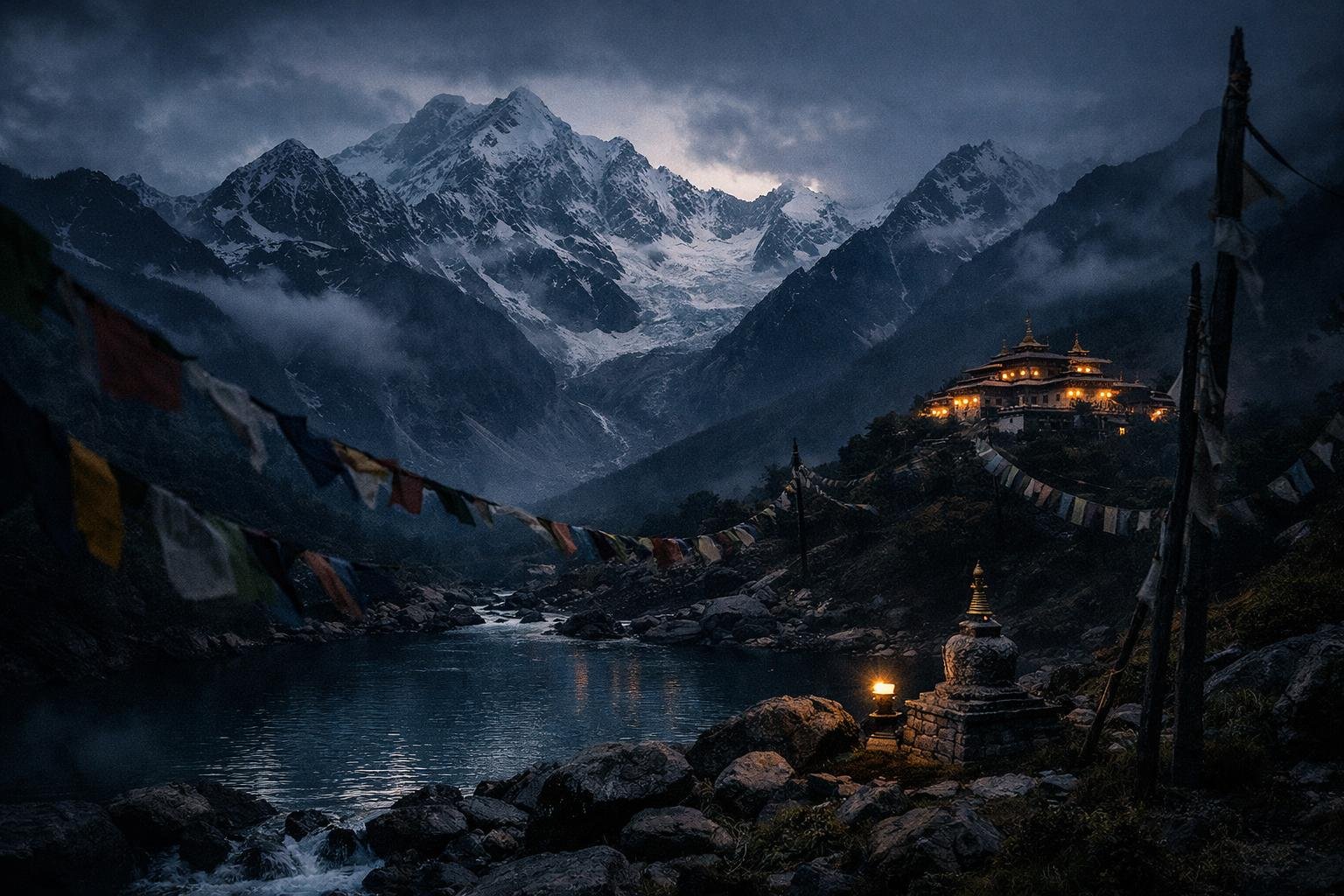 Kangchenjunga views in Sikkim